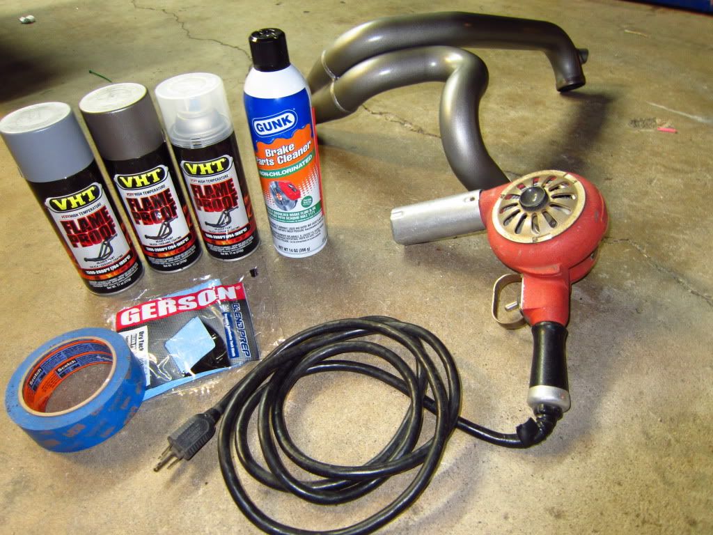 VHT ceramic coated header howto